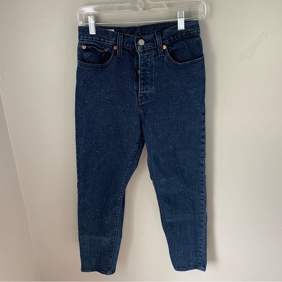 LEVI'S Wedgie Icon Fit Tapered Jeans In Intergalactic - Picture 3 of 8